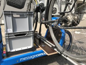 Emma - Bullitt Cargo Bike - Bike Rack on Plywood