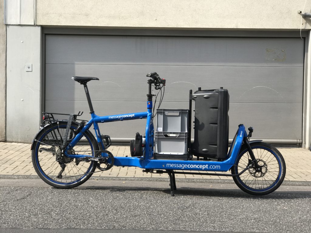 Emma - Bullitt Cargo Bike as Sound Bike